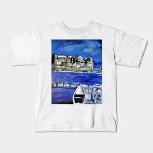 Ancient Castel dell'Ovo Kids T-Shirt